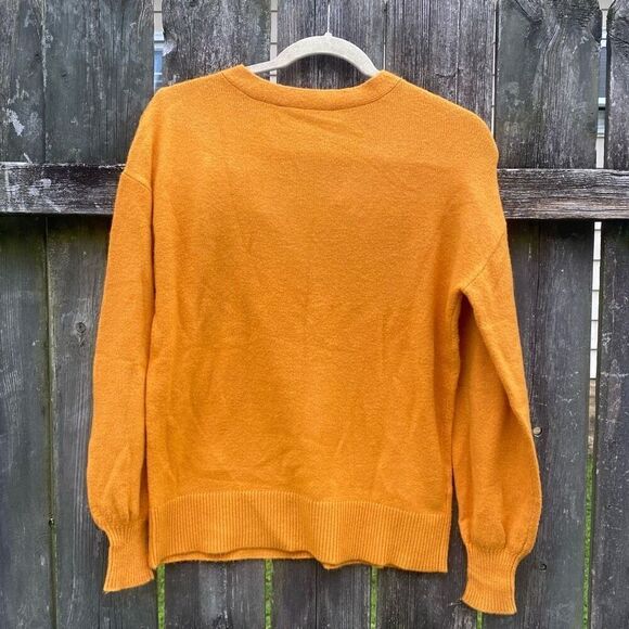 Loft Mustard Yellow Oversized Sweater | XS - Picture 5 of 5